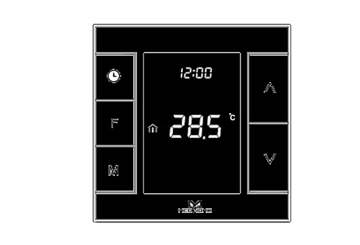 Фотографии Умный термостат MCO Home для водяного теплого пола/водонагревателя, Z-Wave, 230V АС, 5А, черный