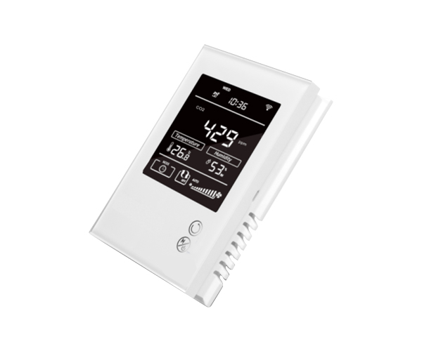 Умный датчик MCO Home для измерения температуры, уровня CO2, влажности, VOC, Z-Wave, 230V АС, 16А, белый