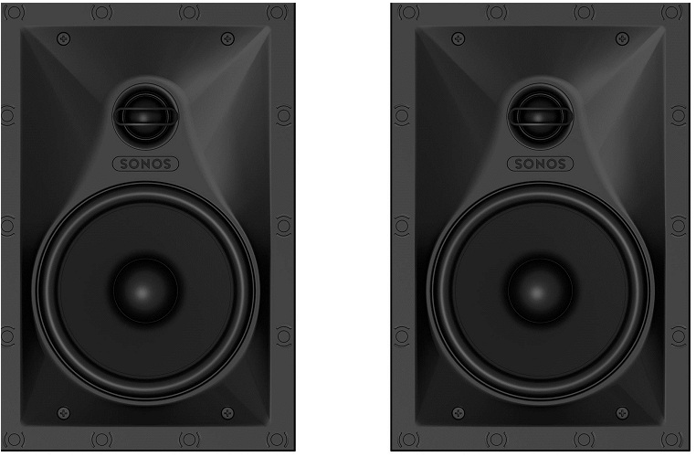 Встраиваемая в стену акустика Sonos In-Wall Speaker