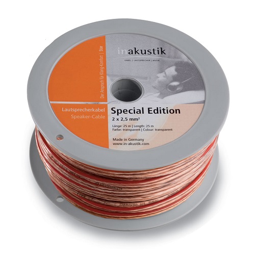 Акустический кабель Inakustik Star Special Edition 2 x 1,5 кв.мм прозр 30 м